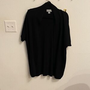 Liz Claiborne Black Knit Cardigan